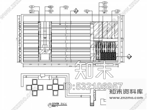 施工图原创高档时尚大气售楼处室内装修施工图含效果图cad施工图下载【ID:532106957】