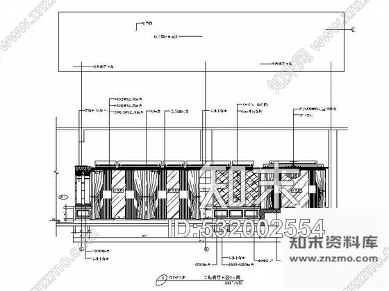 自助西餐厅装修施工图cad施工图下载【ID:532002554】