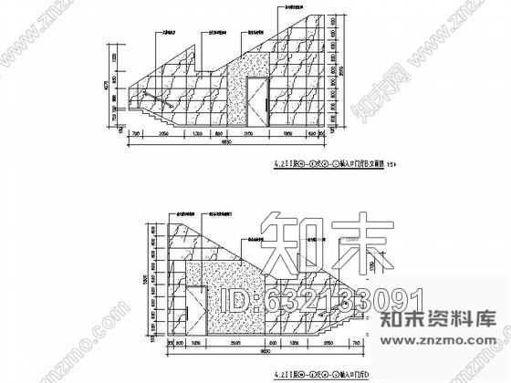 施工图重庆某圆型体育馆室内装修图含效果cad施工图下载【ID:632133091】