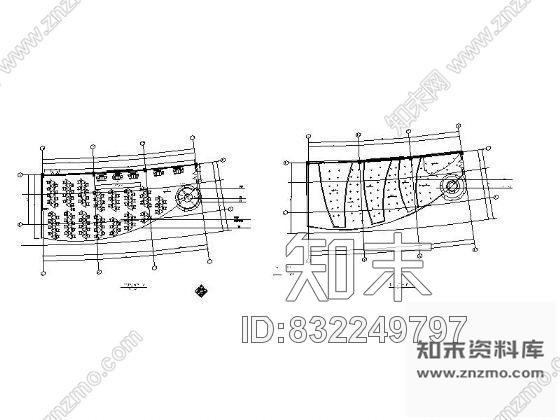 图块/节点电子阅览室平面cad施工图下载【ID:832249797】