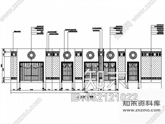 施工图武汉某会所室内装修图cad施工图下载【ID:632121022】