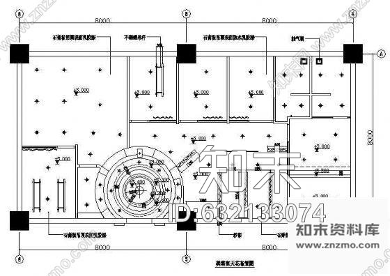 施工图某美容院装修图cad施工图下载【ID:632133074】