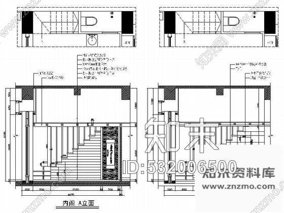 施工图临海古色古香高档中式茶庄装修施工图含效果及报价表cad施工图下载【ID:532006500】