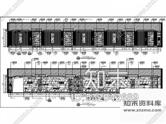 施工图重庆某国际酒店洗浴SPA区施工图cad施工图下载【ID:532042689】