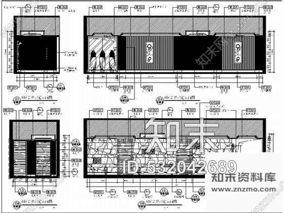 施工图重庆某国际酒店洗浴SPA区施工图cad施工图下载【ID:532042689】