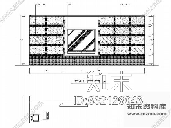 施工图时尚KTV三套包房装修图含效果cad施工图下载【ID:632128043】