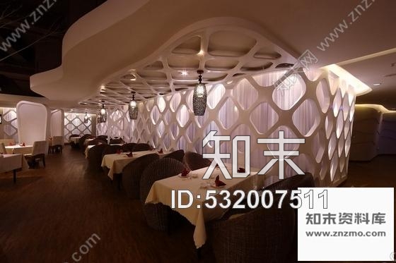 施工图湖南现代风格餐厅公共空间装修施工图含实景cad施工图下载【ID:532007511】