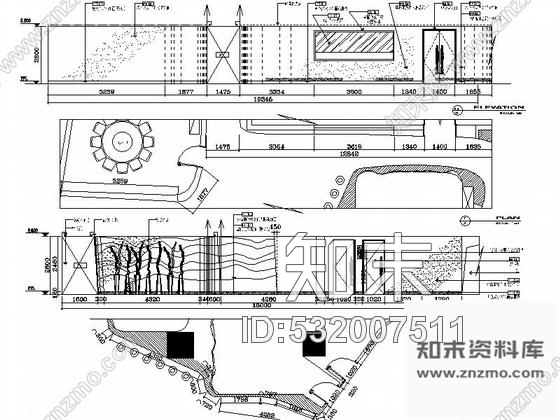 施工图湖南现代风格餐厅公共空间装修施工图含实景cad施工图下载【ID:532007511】