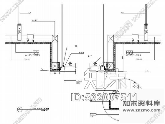 施工图湖南现代风格餐厅公共空间装修施工图含实景cad施工图下载【ID:532007511】