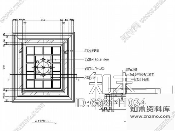 施工图某酒店欧式古典豪华商务会所室内装修设计施工图含效果cad施工图下载【ID:632111034】