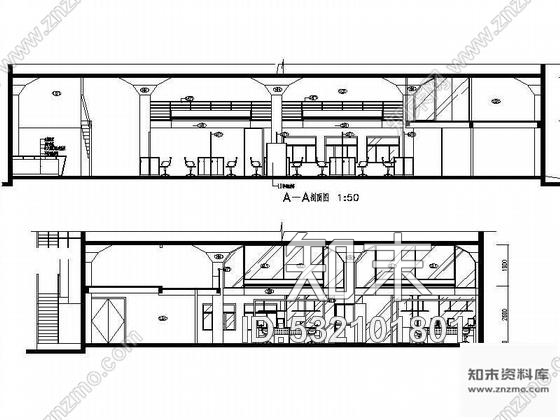 施工图上海办公空间装修图cad施工图下载【ID:532101801】