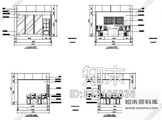 施工图某公司办公楼装修图cad施工图下载【ID:532105836】