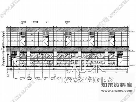 施工图长春中式特色中医院门诊楼室内CAD装修图cad施工图下载【ID:632140152】