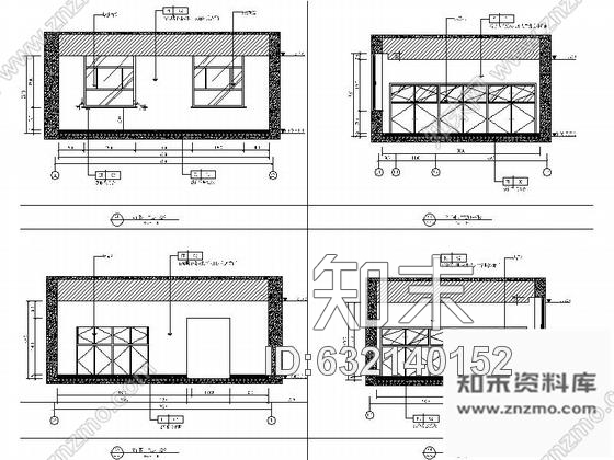 施工图长春中式特色中医院门诊楼室内CAD装修图cad施工图下载【ID:632140152】