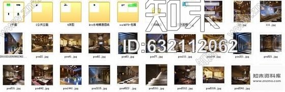 施工图浙江高级娱乐会所Ktv室内装修施工图含实景cad施工图下载【ID:632112062】