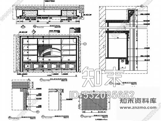 施工图吉林高档商务酒店部长套间装修图含效果施工图下载【ID:532035652】