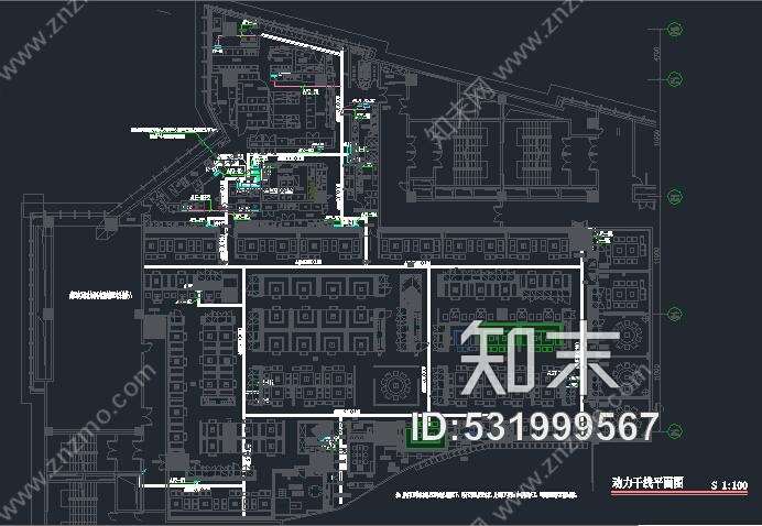 古鲁奇海底捞火锅武汉群星城店丨效果图+CAD施工图+机电施工图+后厨施工图+实景图施工图下载【ID:531999567】