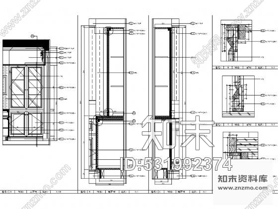 施工图上海欧式三层豪华别墅施工图含效果cad施工图下载【ID:531992374】