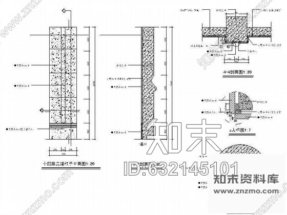 施工图走道装修设计图cad施工图下载【ID:632145101】