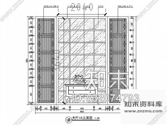 施工图四川古典欧式售楼处室内装修图含效果cad施工图下载【ID:532074793】