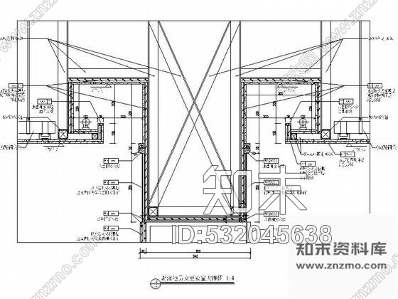 施工图深圳豪华酒店游泳池男女更衣室设计施工图施工图下载【ID:532045638】