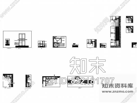 图块/节点一整套五星级酒店节点详图CAD图块下载cad施工图下载【ID:832181707】