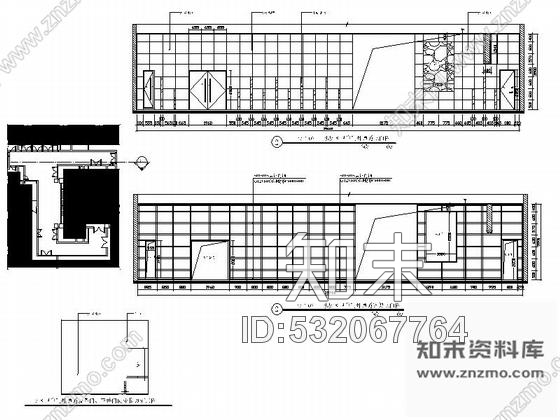 施工图福建城市核心地段大型现代商场室内装修施工图含效果及实景图cad施工图下载【ID:532067764】