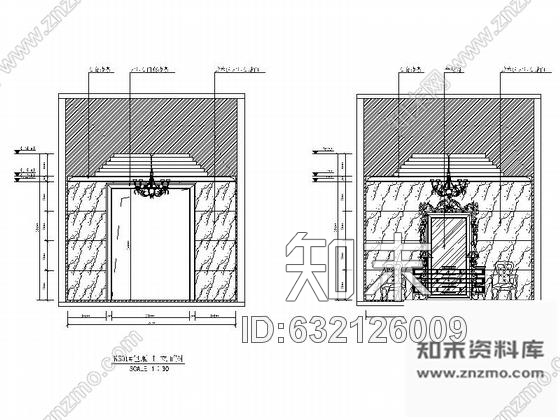 施工图北京量贩式KTV包厢室内设计施工图cad施工图下载【ID:632126009】