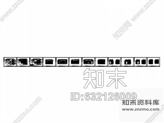 施工图北京量贩式KTV包厢室内设计施工图cad施工图下载【ID:632126009】