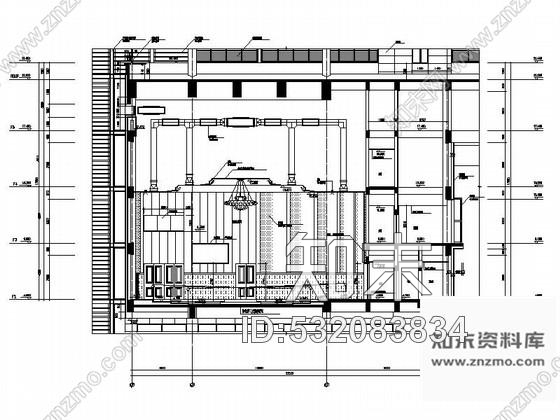 施工图广东高档现代会议中心施工图含效果图cad施工图下载【ID:532083834】