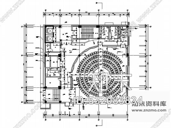 施工图广东高档现代会议中心施工图含效果图cad施工图下载【ID:532083834】