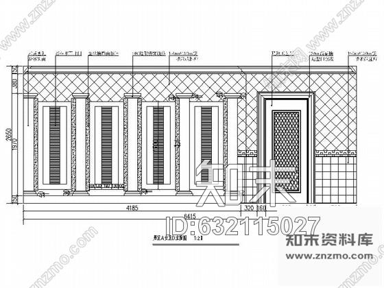 施工图昆明某江南特色休闲会所室内装修图cad施工图下载【ID:632115027】