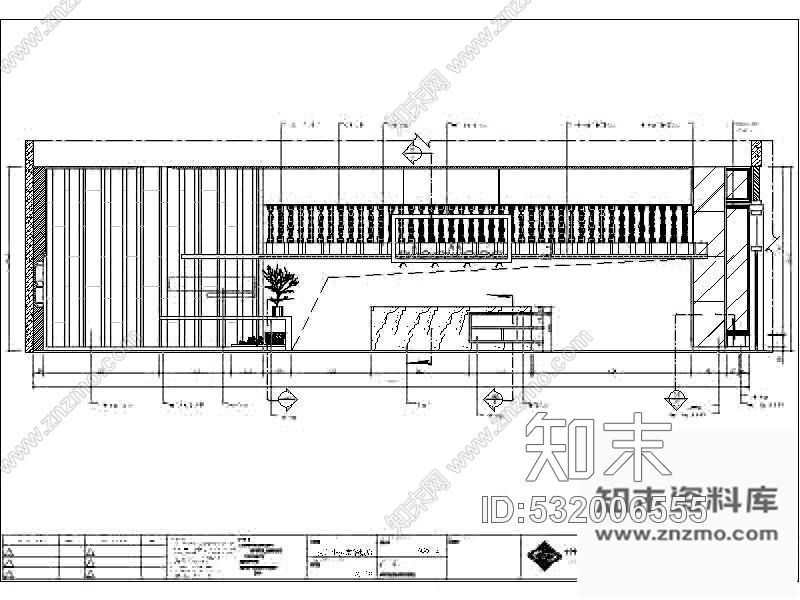 施工图某面馆装修图cad施工图下载【ID:532006555】