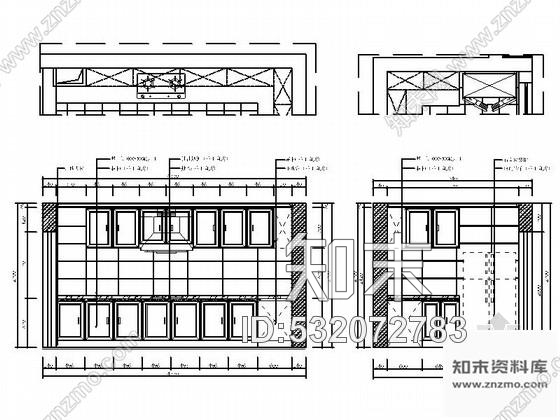 施工图广东某售楼处室内装修整套CAD施工图百强企业施工图下载【ID:532072783】