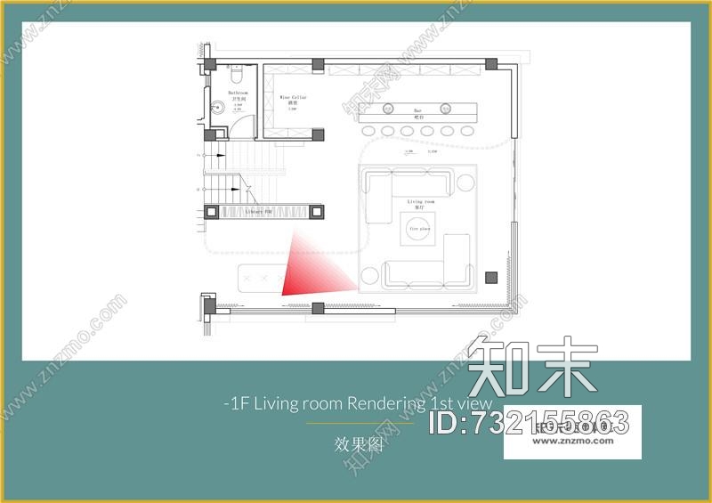 成都力士湖别墅cad施工图下载【ID:732155863】