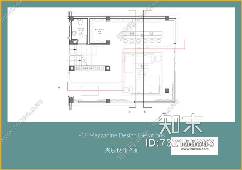 成都力士湖别墅cad施工图下载【ID:732155863】