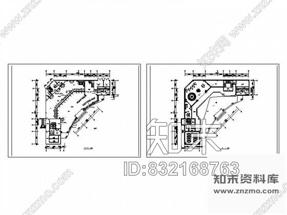 某银行装修平面图cad施工图下载【ID:832168763】