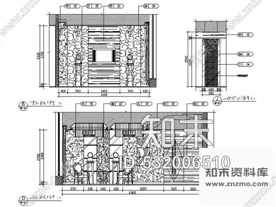 施工图绵阳精品特色现代酒楼CAD施工图含效果cad施工图下载【ID:532006510】