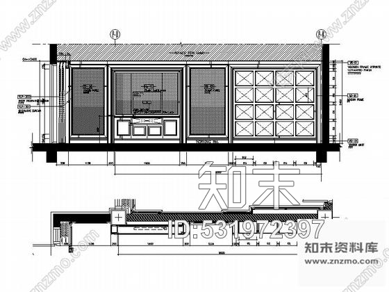 施工图云南低调奢华书香气息别墅室内施工图含效果图施工图下载【ID:531972397】