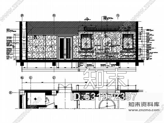 施工图云南低调奢华书香气息别墅室内施工图含效果图施工图下载【ID:531972397】