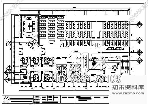 施工图香港金融学院上海分院装修全套图纸施工图下载【ID:632138109】