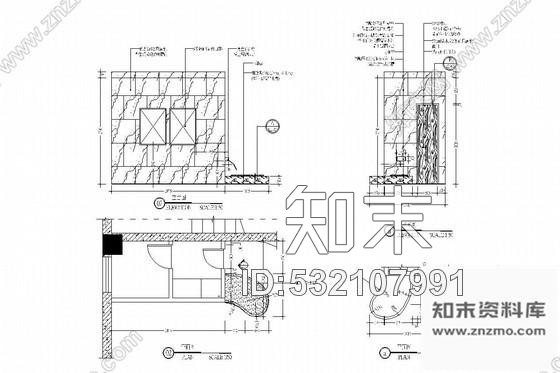 施工图福建家居体验馆内部茶文化及情景区施工图含效果图cad施工图下载【ID:532107991】