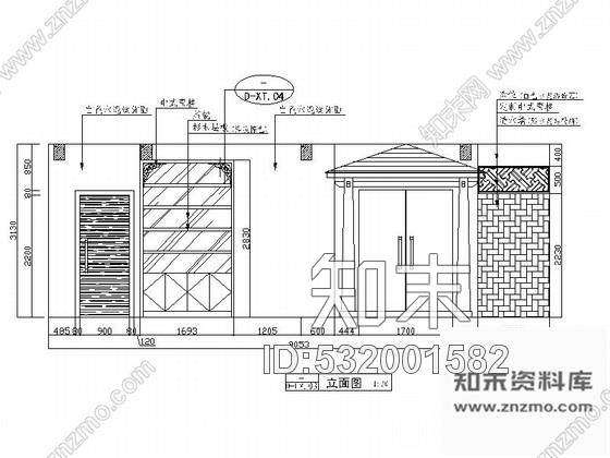 施工图福建原生态苗家风味餐厅室内CAD施工图cad施工图下载【ID:532001582】