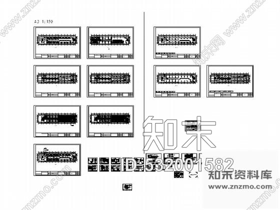 施工图福建原生态苗家风味餐厅室内CAD施工图cad施工图下载【ID:532001582】