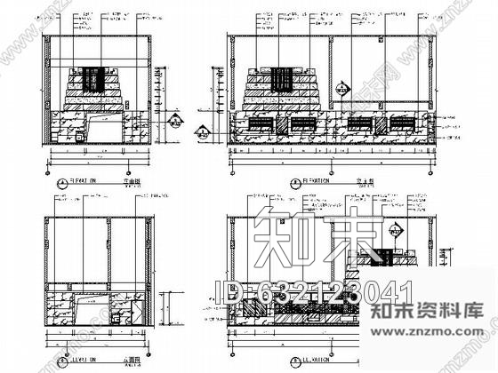 施工图福建现代娱乐电影国际影城室内装修施工图含高清效果图cad施工图下载【ID:632123041】