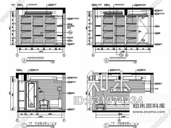 施工图成都经典豪华三层别墅样板间室内装修图含方案文本cad施工图下载【ID:531974334】