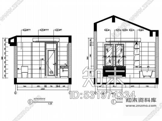 施工图成都经典豪华三层别墅样板间室内装修图含方案文本cad施工图下载【ID:531974334】