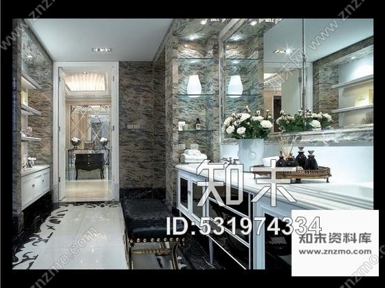施工图成都经典豪华三层别墅样板间室内装修图含方案文本cad施工图下载【ID:531974334】