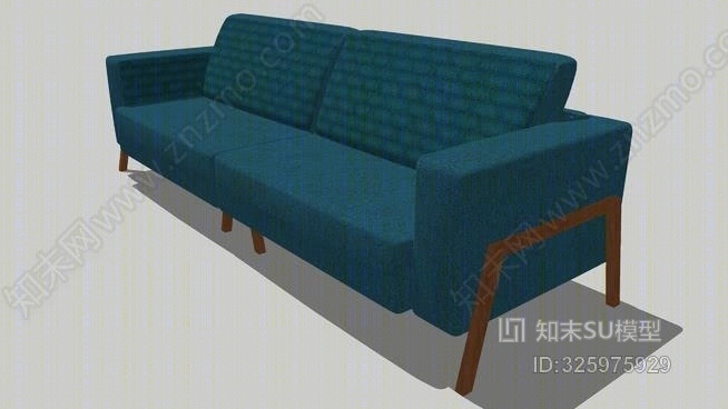 免费enele奥利弗的软垫 沙发 长沙发 su模型下载【id:325975929】