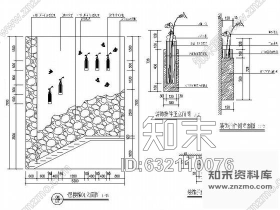 施工图四川法式雅致咖啡会所室内装饰装修图含效果cad施工图下载【ID:632110076】